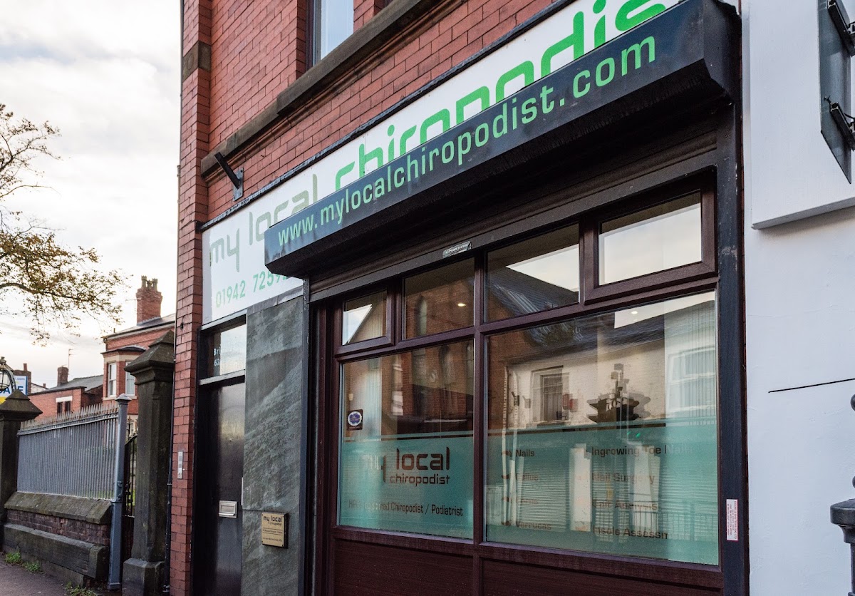 The My Local Chiropodist shopfront on Golborne High Street
